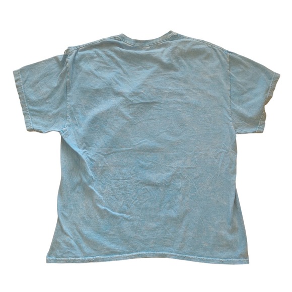 Nirvana In Utero Graphic T-Shirt Blue Mineral Wash Plus Size 1X Angel Tee - Picture 3 of 5